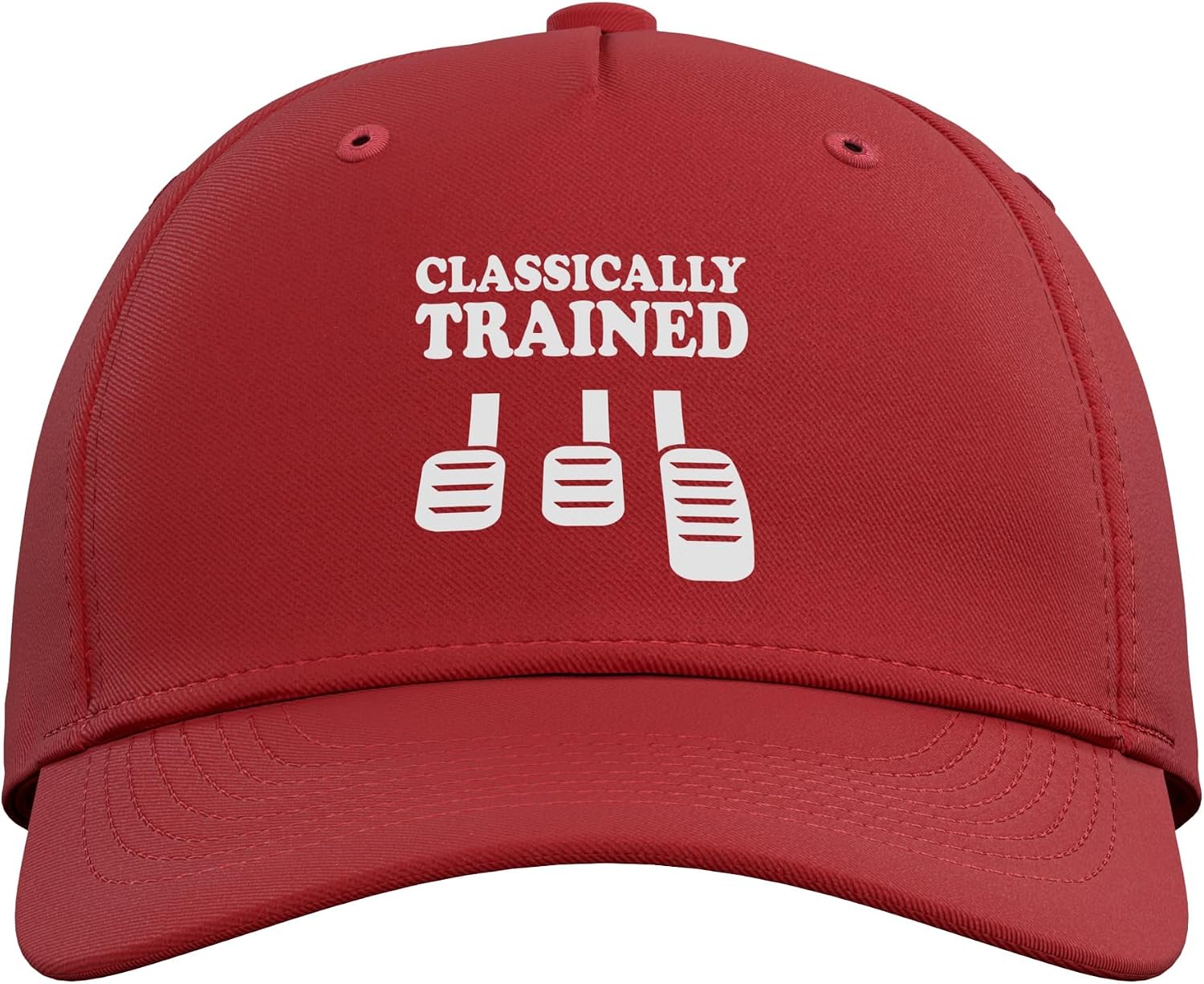 Stick Shift Driver Classically Trained Manual Transmission Adjustable Baseball Hat image 2