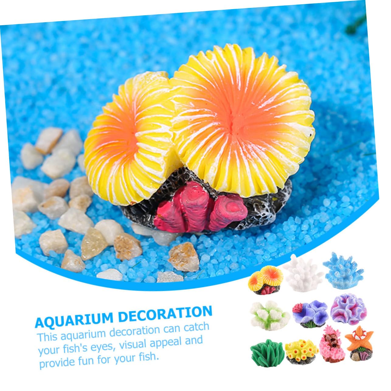 Toyvian 4 Set Di Decorazioni Per Acquari Con Corallo Simulato Decorazioni Per Acquari Nascondiglio Decorativo Per Per Per