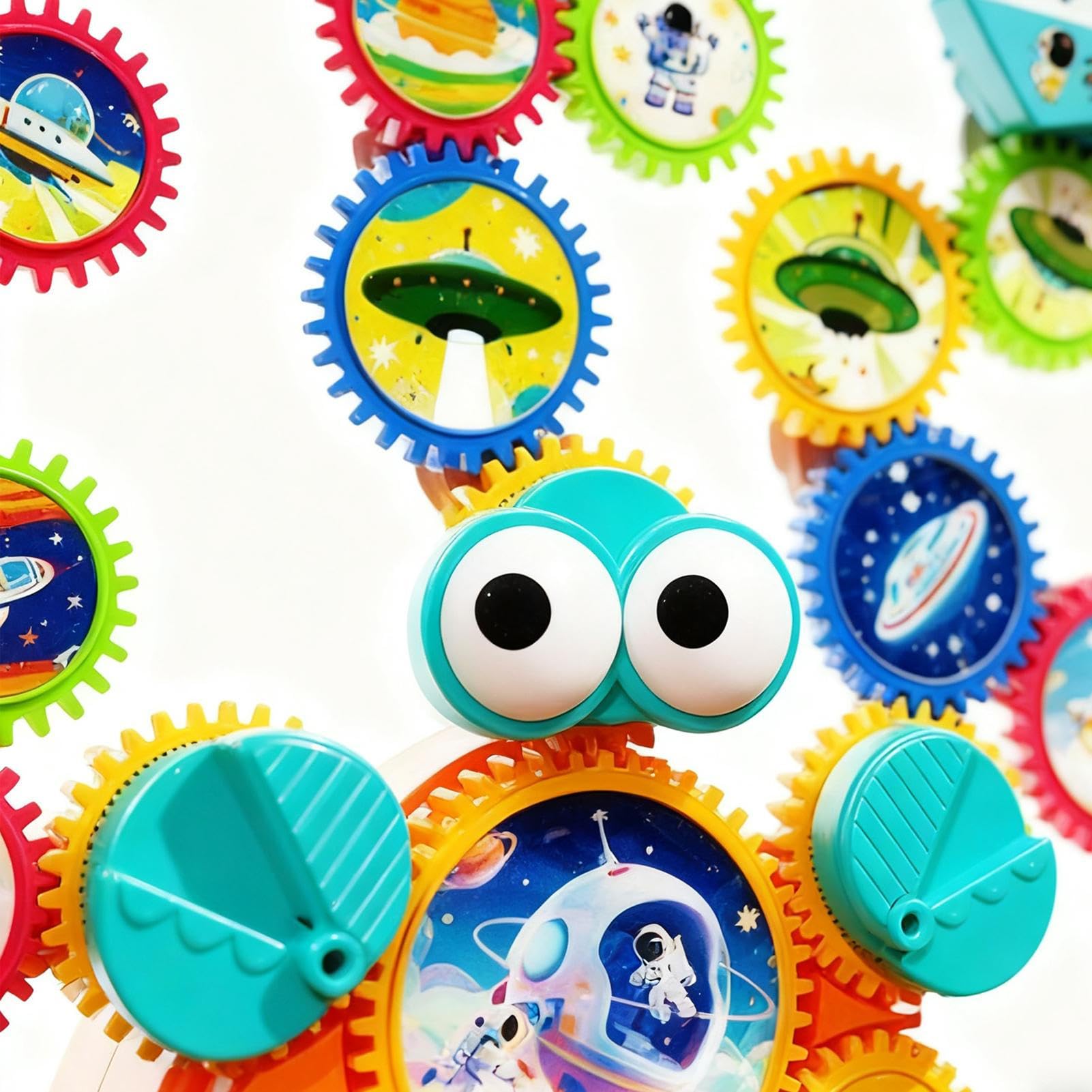 Generico Giochi ad Ingranaggi attività Educative | Giocattoli da Costruzione STEM Per Ragazzi E Ragazze Feste Di Compleanno Casa Scuola Infanzia Scuola Viaggio Spiaggia