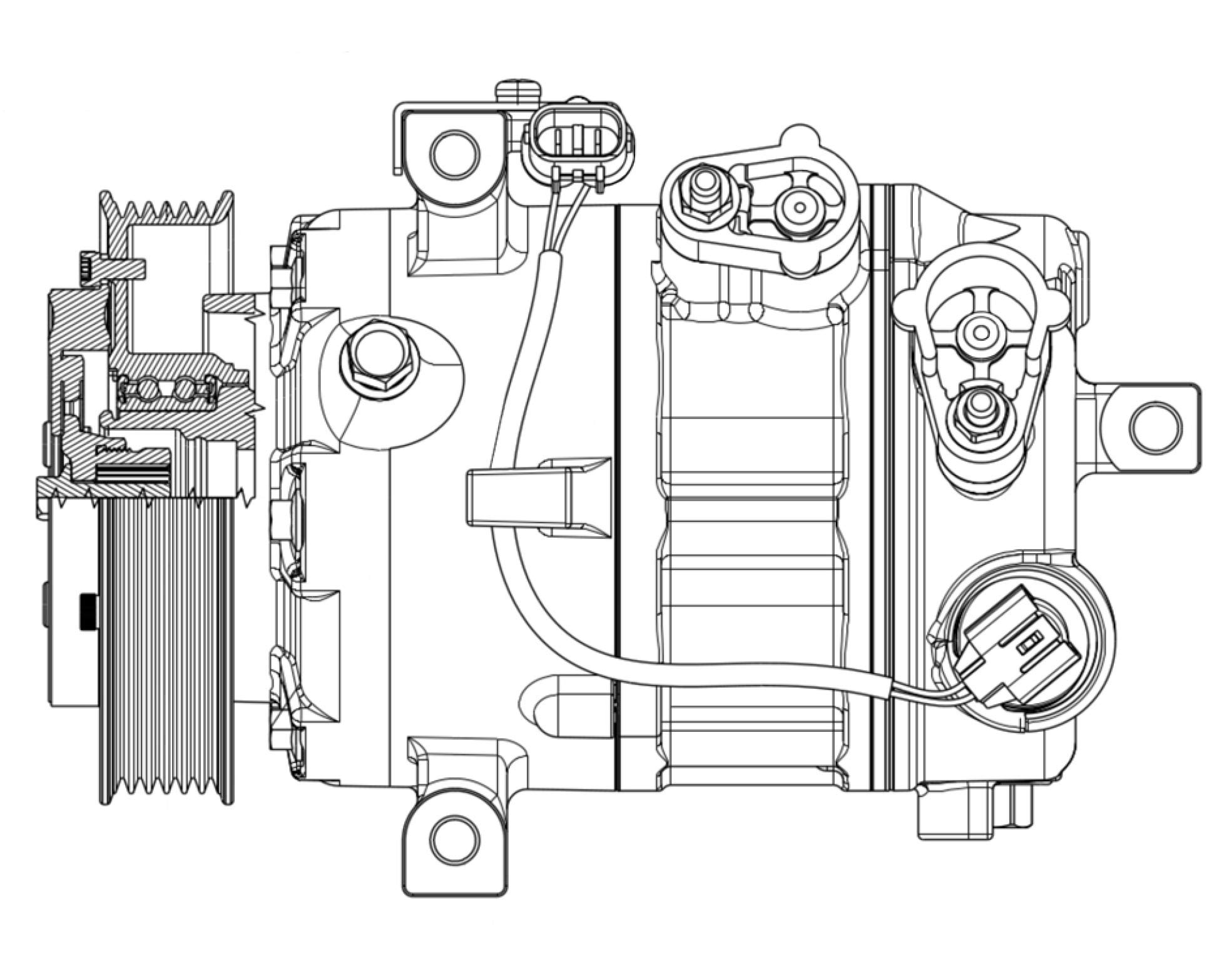 MAHLE ACP 637 000P A/C BEHR PREMIUM LINE