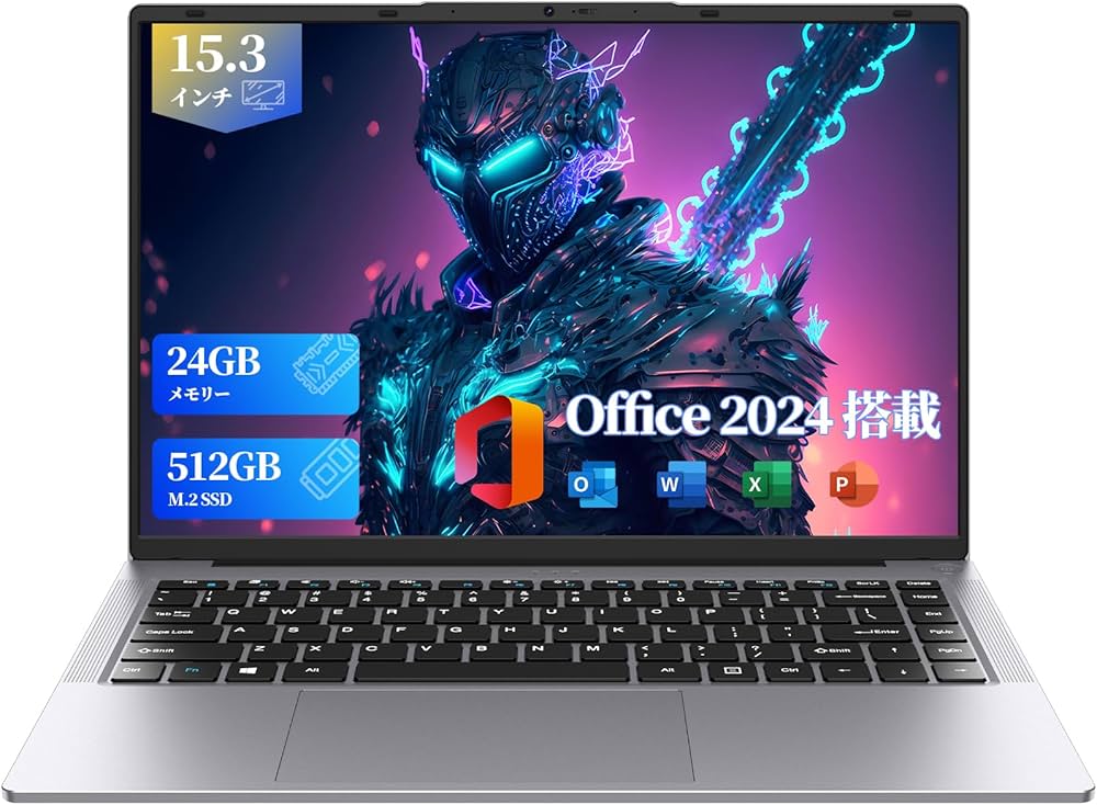 Amazon.co.jp: TPV ノートパソコン【Office 搭載】 15.3型 Windows 11