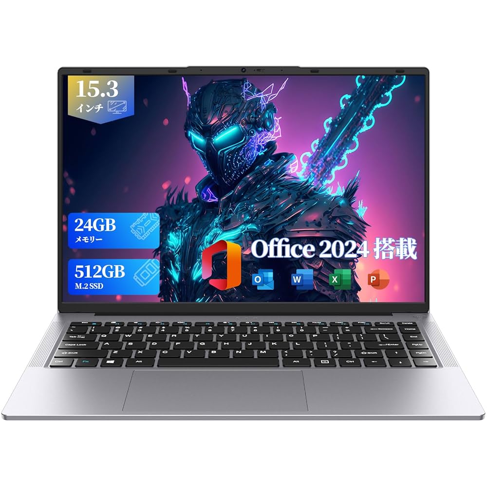 Amazon.co.jp: TPV ノートパソコン【Office 搭載】 15.3型