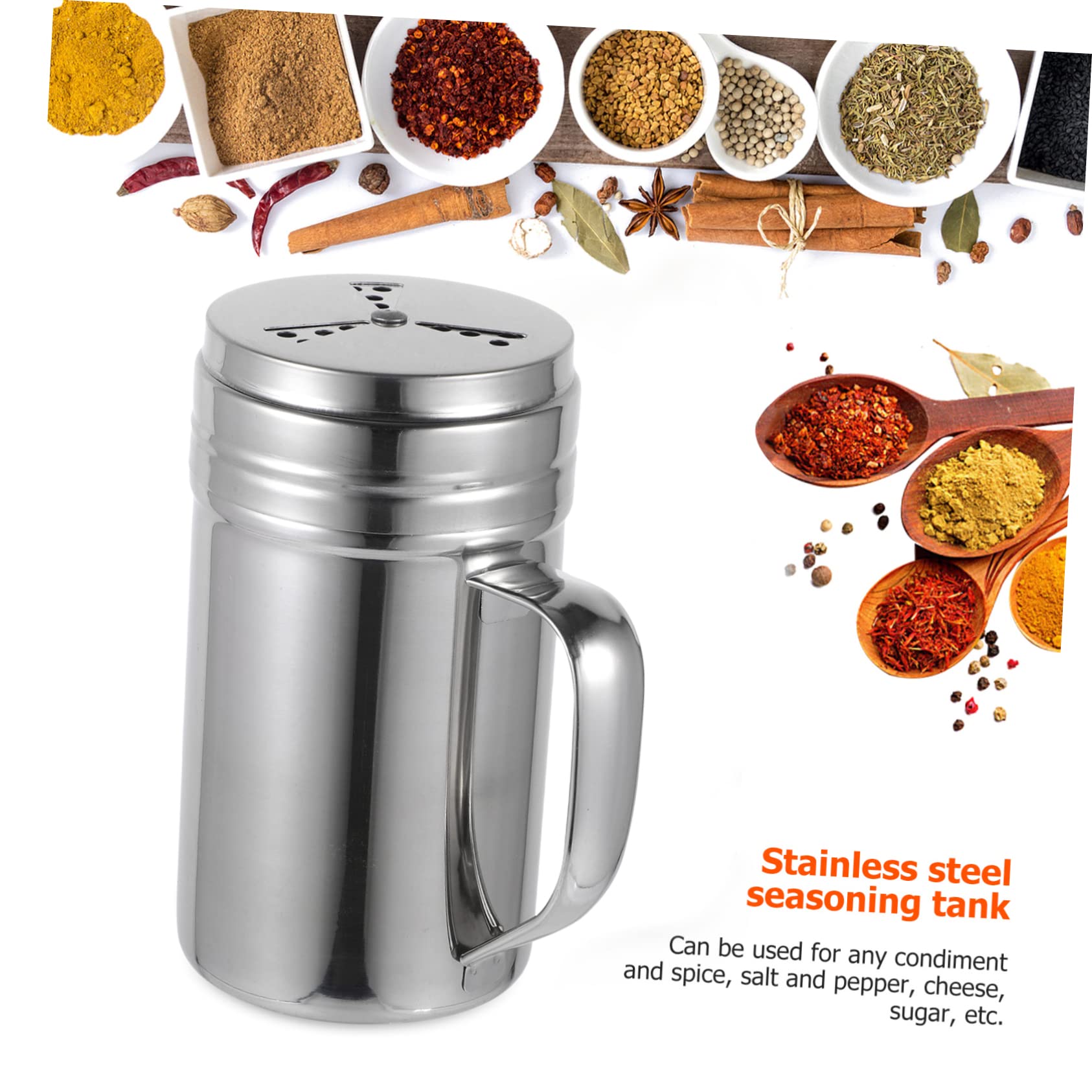 Cabilock Portable Seasoning Bottle Kitchen Practical Condiment Containers for Home Bbq Camping and Outdoor Use