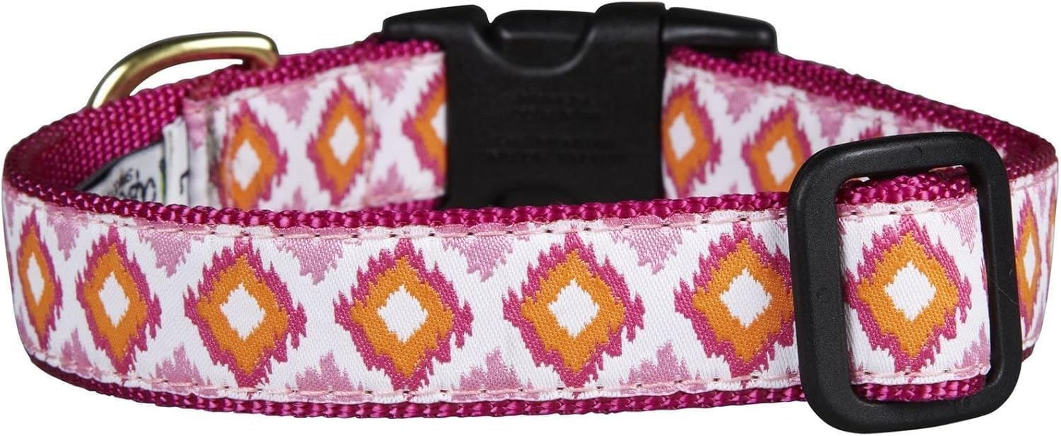 Up Country Pink Crush Dog Collar - Small