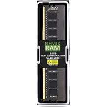 NEMIX RAM 16GB 1X16GB DDR4 3200MHZ PC4-25600 2Rx8 1.2V CL22 288-PIN Non-ECC Unbuffered UDIMM Desktop PC Memory Compatible with ASRock B660M PG Riptide Phantom Gaming 4 B660M Pro RS B660M Pro RS/ax