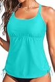 Womens Tankini Swim Top Only Tankini Bathing Suit Tops No Bottom