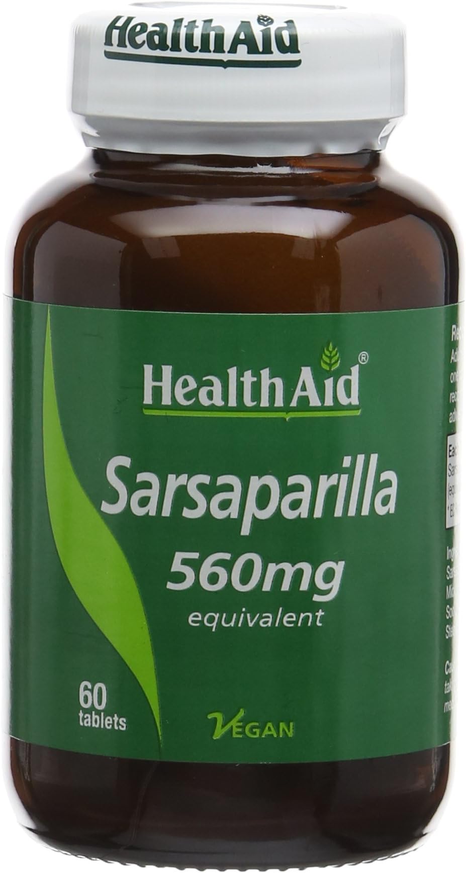 HealthAid Sarsaparilla 560mg 60 Tablets