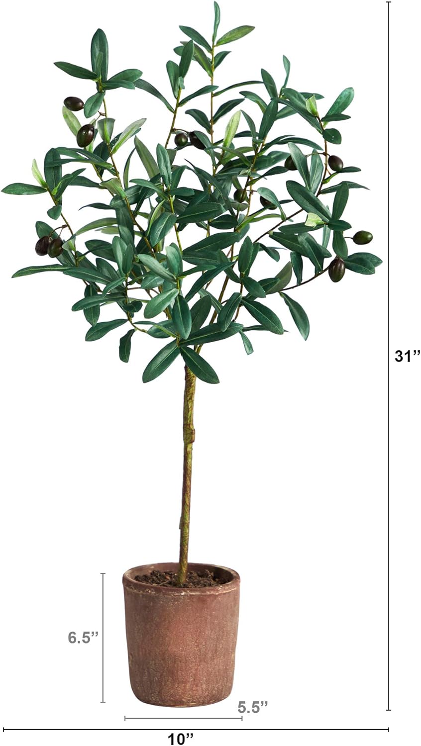 Nearly Natural 31in. Olive Artificial Tree
