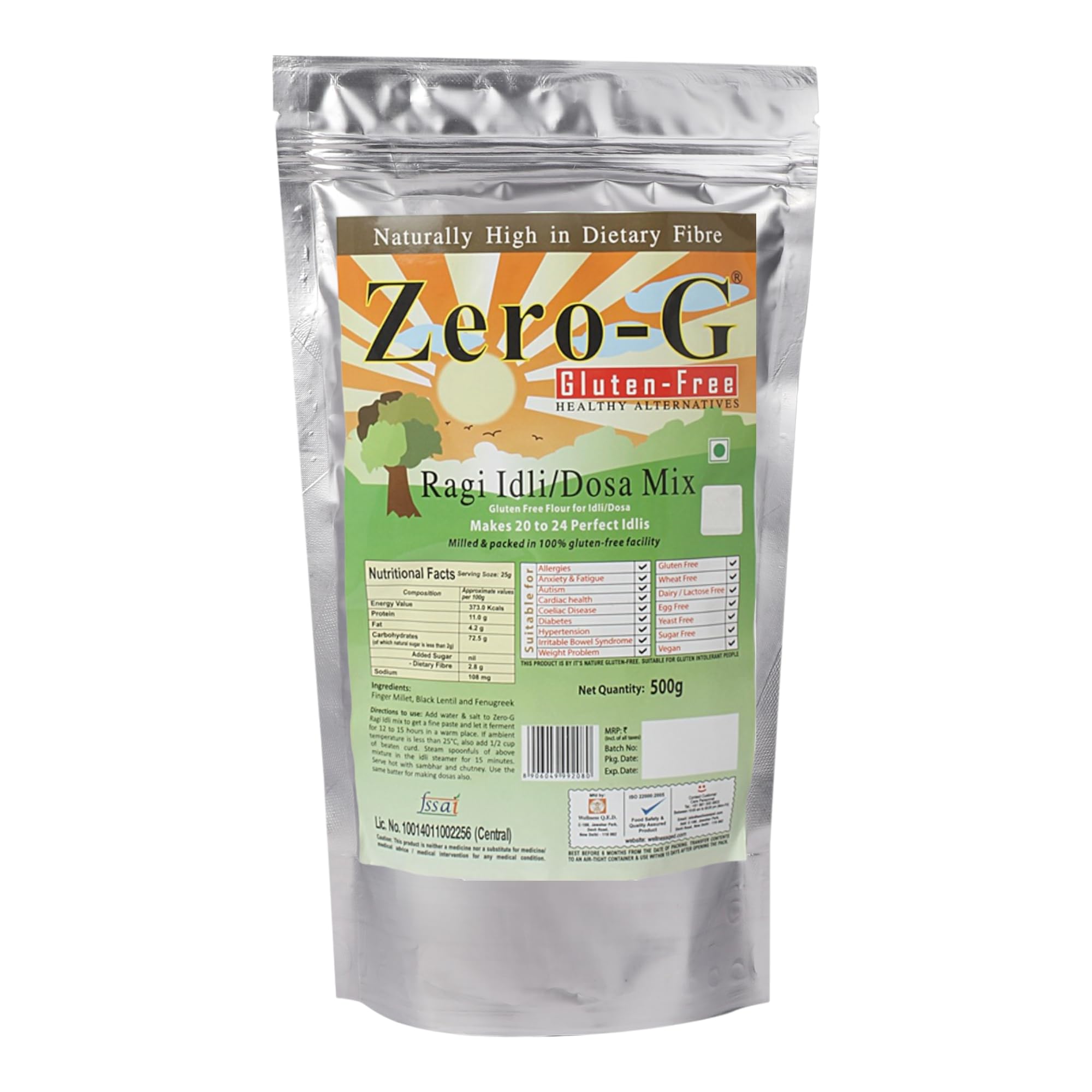 See full amazon price history chart for ZERO - G Gluten-Free Ragi Idli/Dosa Mix-500G|Healthy Gluten-Free Idlis&Dosas|Makes Wholesome&Delicious Idli&Dosa|Easy Preparation|Authentic Indian Flavor|Digestion Friendly ZERO - G Gluten-Free Ragi Idli/Dosa Mix-500G|Healthy Gluten-Free Idlis&Dosas|Makes Wholesome&Delicious Idli&Dosa|Easy Preparation|Authentic Indian Flavor|Digestion Friendly (B00MVTI4JC) Amazon Price History, Amazon Price Tracker