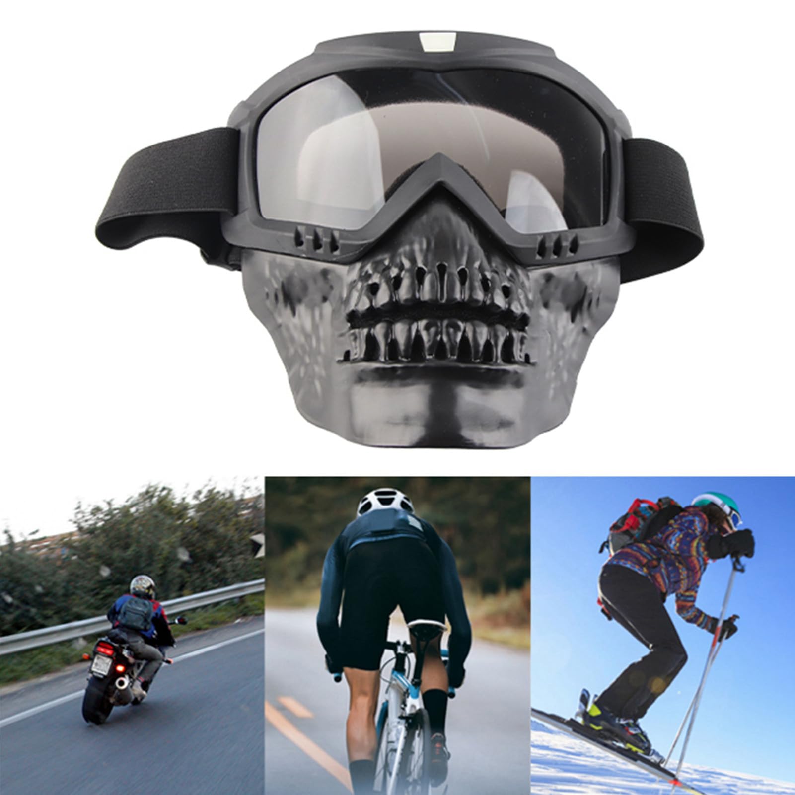 Maska motocyklowa, maska motocyklowa, okulary, zdejmowana maska motocyklowa, motocykl, motocykl, ATV, okulary ochronne, ochrona przed promieniowaniem UV, okulary motocyklowe, do użytku na zewnątrz, na