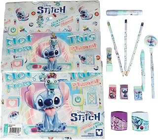 Disney Lisanslı Stitch 15 Parça Full Kırtasiye Set