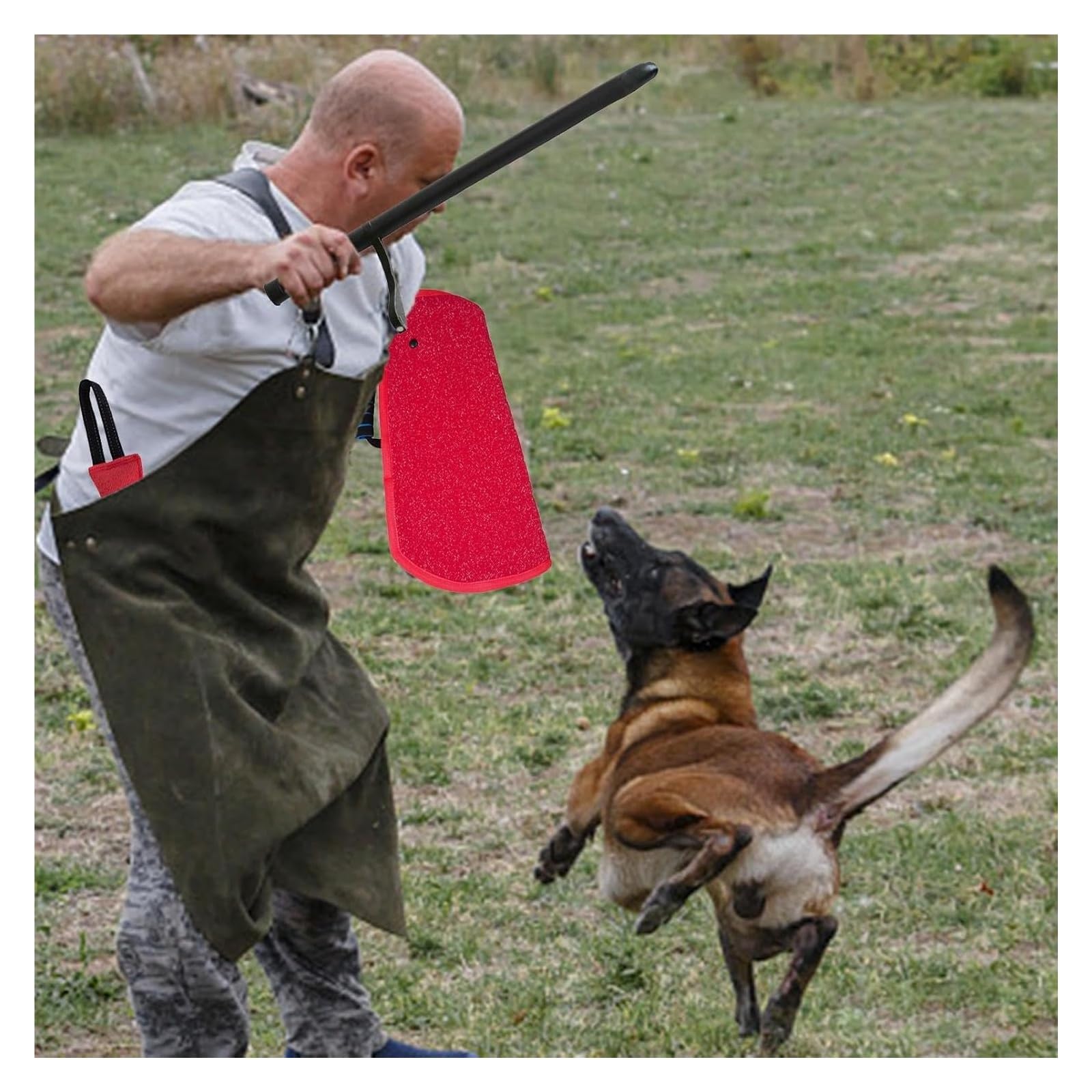 Entrenamiento de mordedura de Perro, Manga interactiva for mordeduras de Perros, Equipo de Entrenamiento con Palo for adiestramiento de Perros