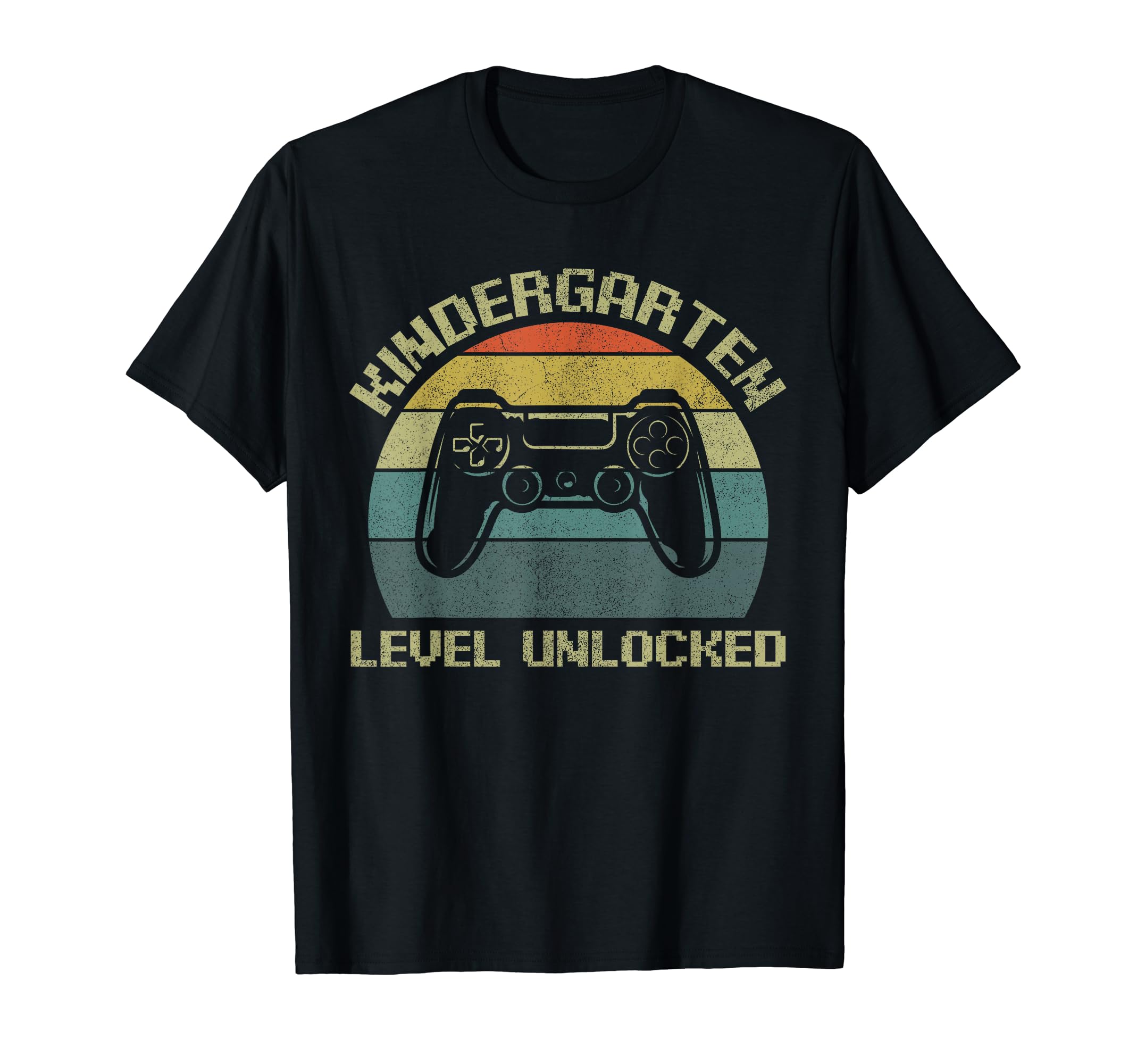 Kindergarten Level Unlocked Apparel Back To School Gamer Boy T-Shirt