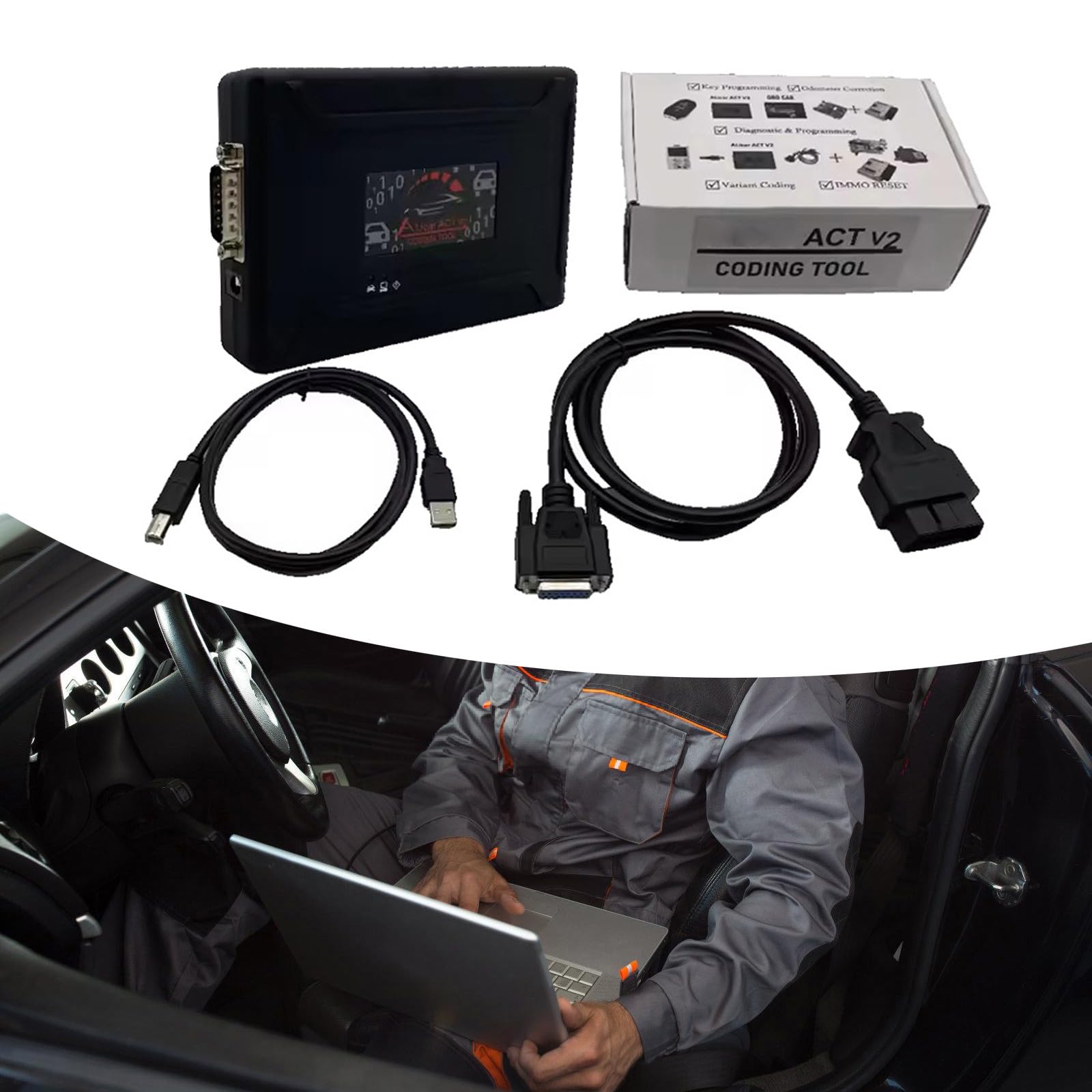 Scanner diagnostico affidabile Controllo luce motore Analisi Cancella codici di errore Lettore di codici di errore Strumento di ripristino Strumento diagnostico automobilistico
