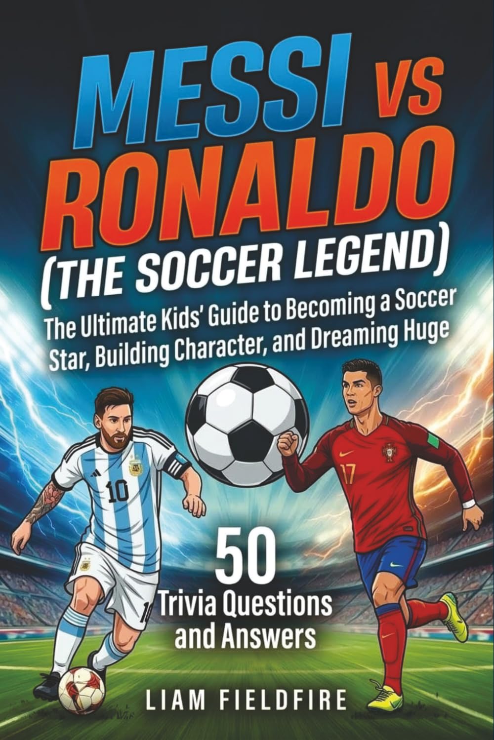 MESSI VS RONALDO (THE SOCCER LEGEND): The Ultimate Kids' Guide to Becoming a Soccer Star, Building Character, and Dreaming Huge