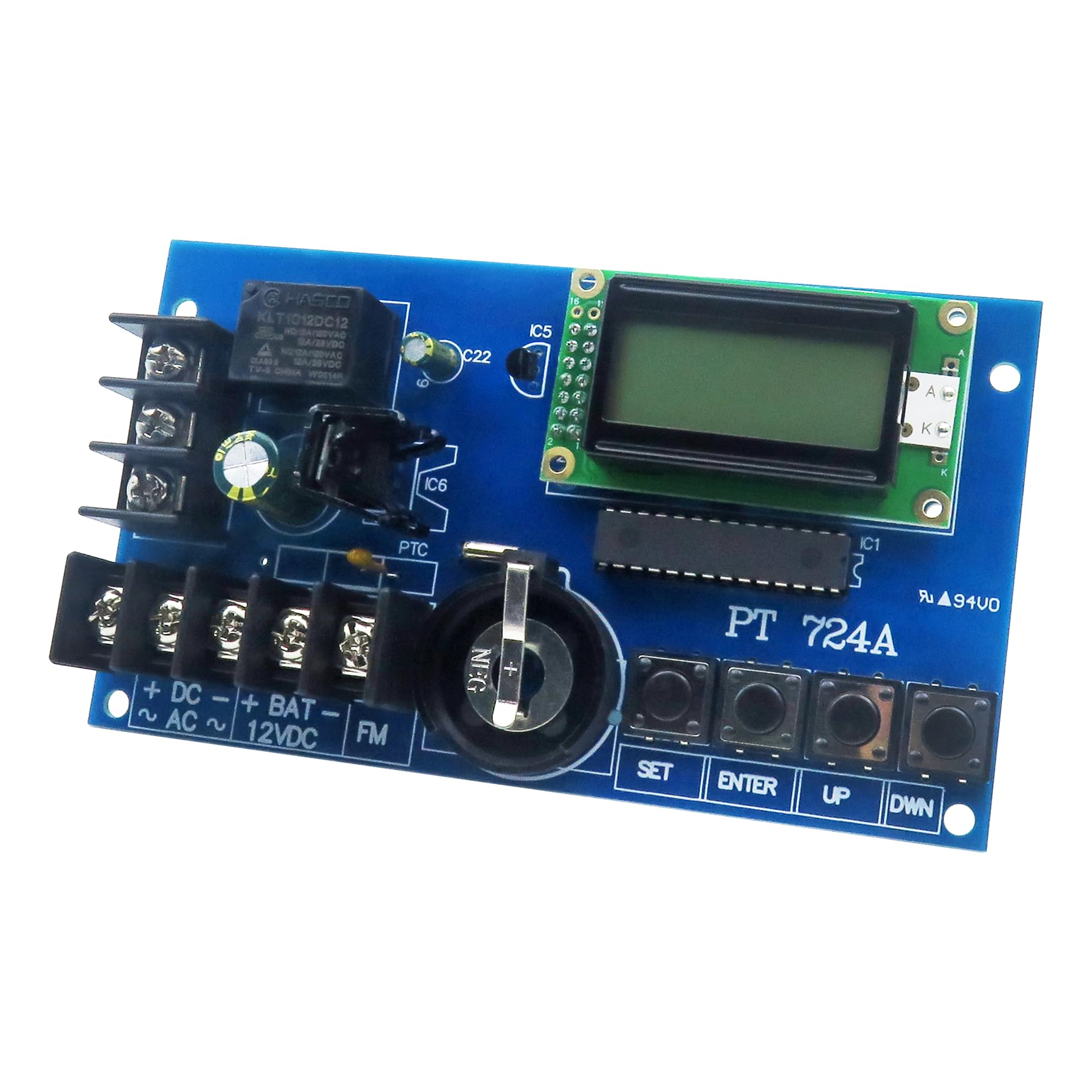 Altronix cyfrowy timer/kontroler PT724A 365 dni 24 godz. roczna tablica czasowa