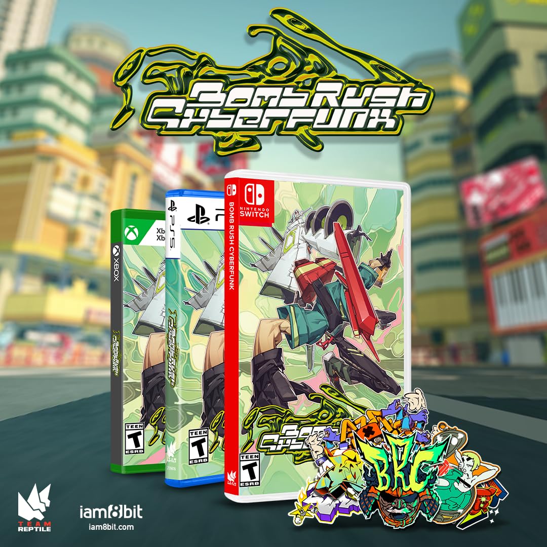 Amazon.com: Bomb Rush Cyberfunk - PlayStation 5 : Skybound: Video