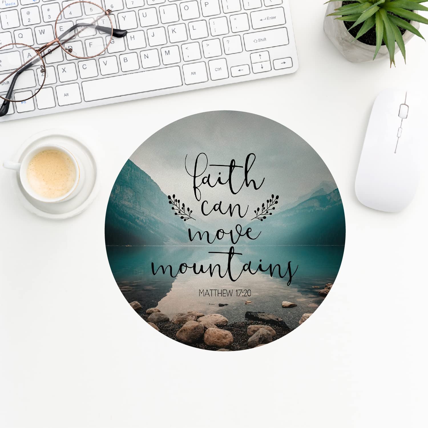 Amazon.com: QUICQOD Christian Mouse Pad,Bible Verse Mousepad