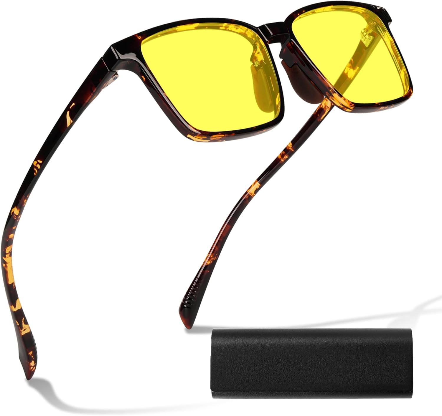 TR90 Square Tortoiseshell Frame...