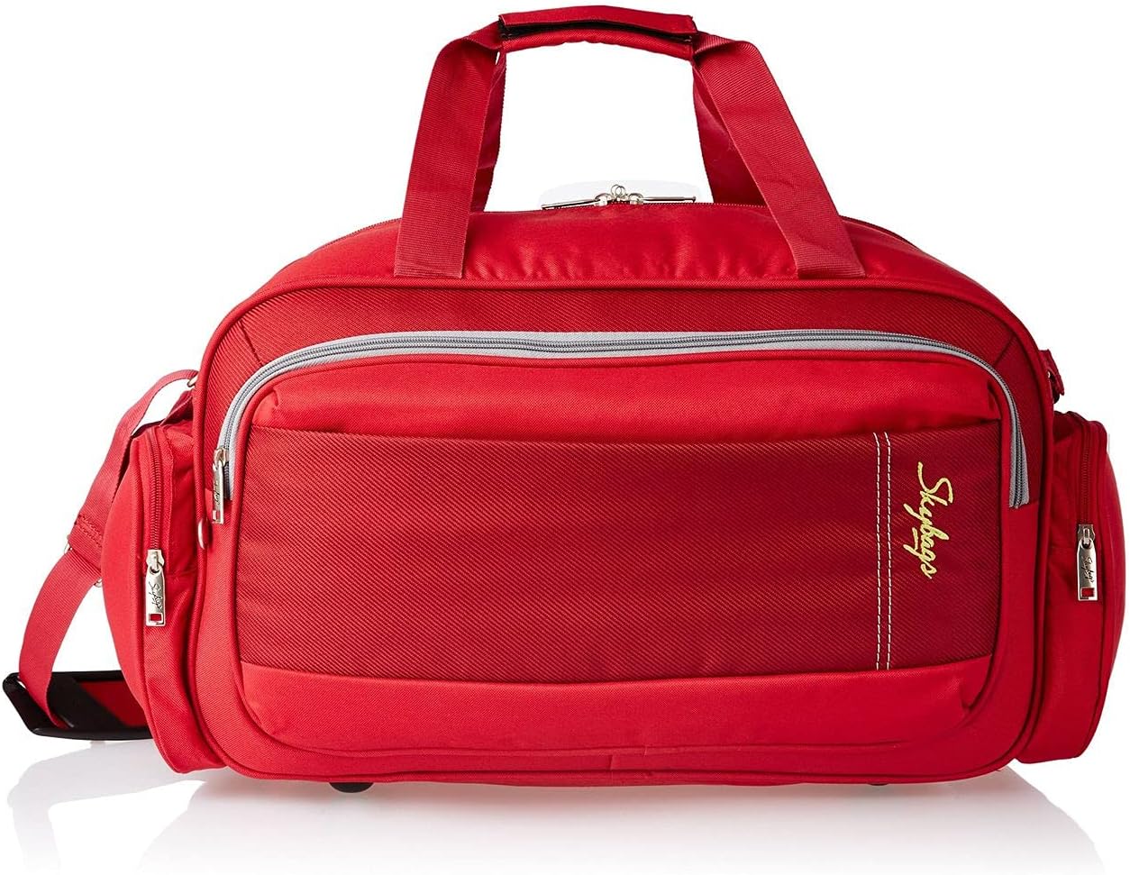Cardiff Polyester 55 Cms Travel Duffle Bag (Red), W-39 CM
