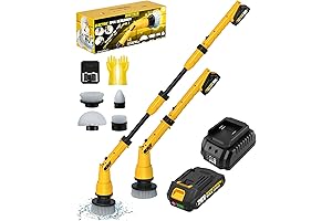 Spin Your Way to Clean with the alloyman Electric Spin Scrubber