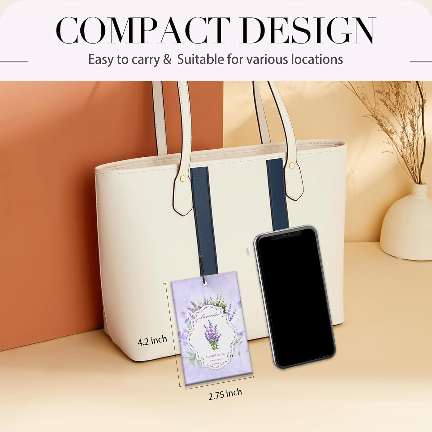 12 Packs Scented Sachets for Drawer and Closet, Long-Lasting Sachet Bags Drawer Deodorizers，Home Fragrance 3 Scents Option- Lavender Rose Gardenia - Image 5