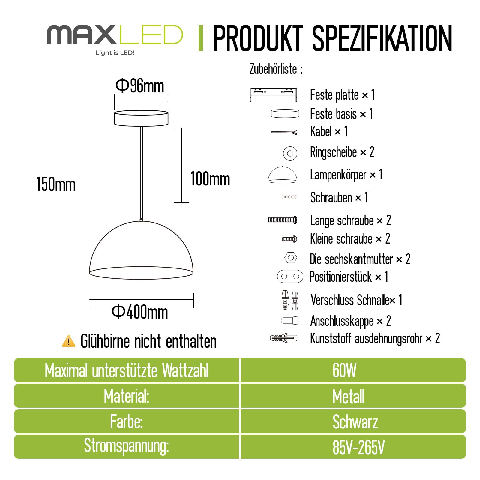Ø40cm Pendelleuchte Schwarz Gold E27 Sockel Industrial Hängelampe Modern Hängeleuchte Hängelampen Deckenlampe Hängend Vintage Bauernhaus Metall Deckenleuchte für Küche 2 Stück