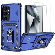 for Samsung Galaxy S25 Ultra Phone Case with Slide Camera Cover