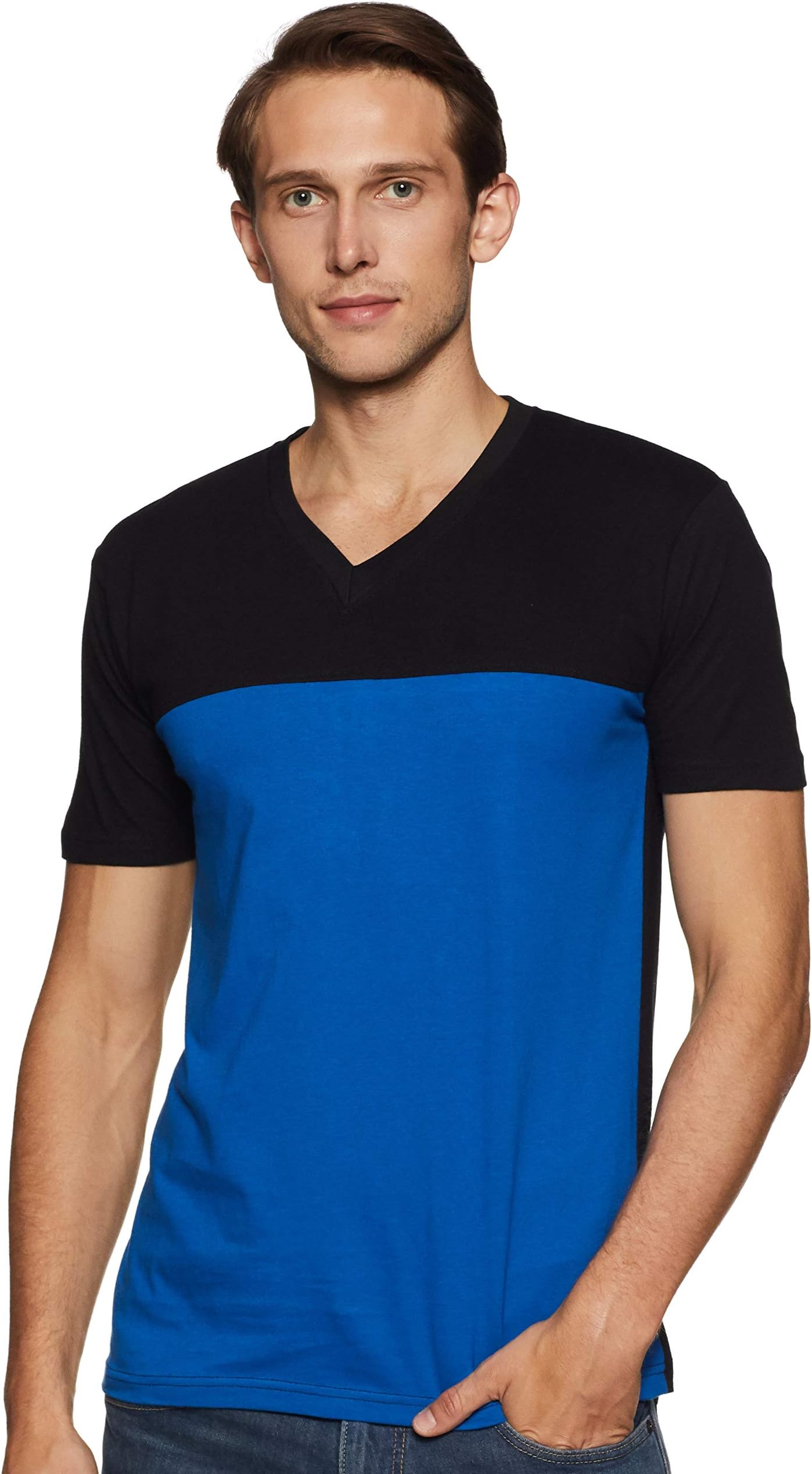 Cenizas Men's Plain Slim Fit T-Shirt