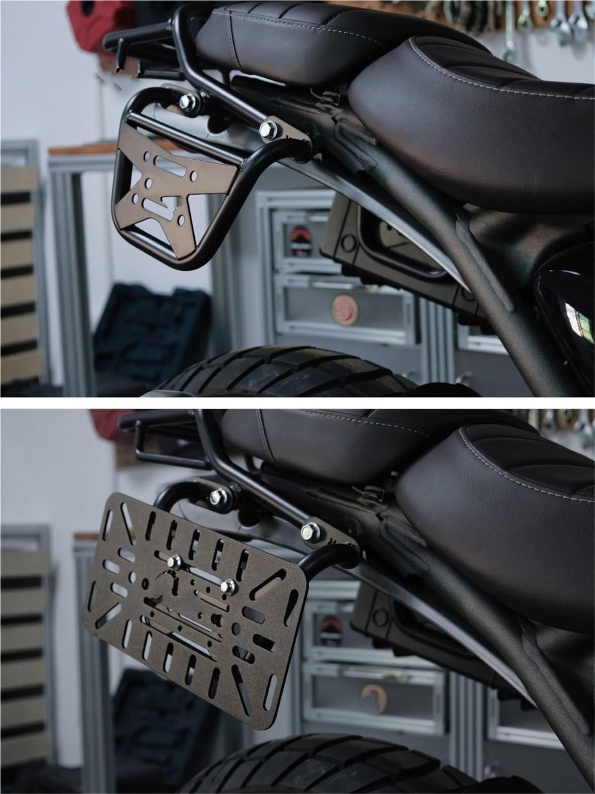 Uchwyt Topcase Scrambler 400X Speed400 Speed T4 Side Tylny bagażnik