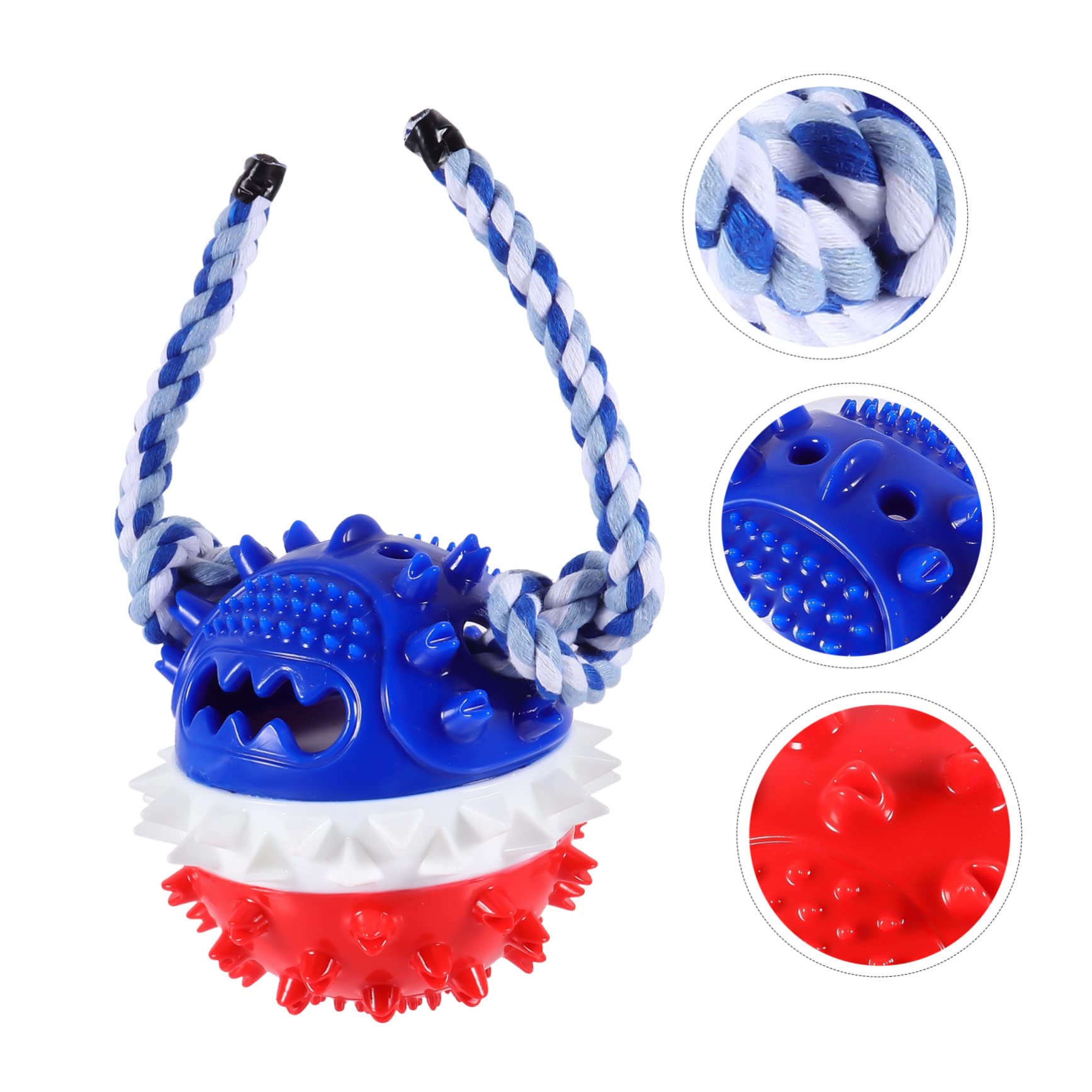 Beaupretty Lot De 2 Jouets À Mâcher pour Chiens Sûrs Et Interactifs pour Le Nettoyage des Dents des Chiots