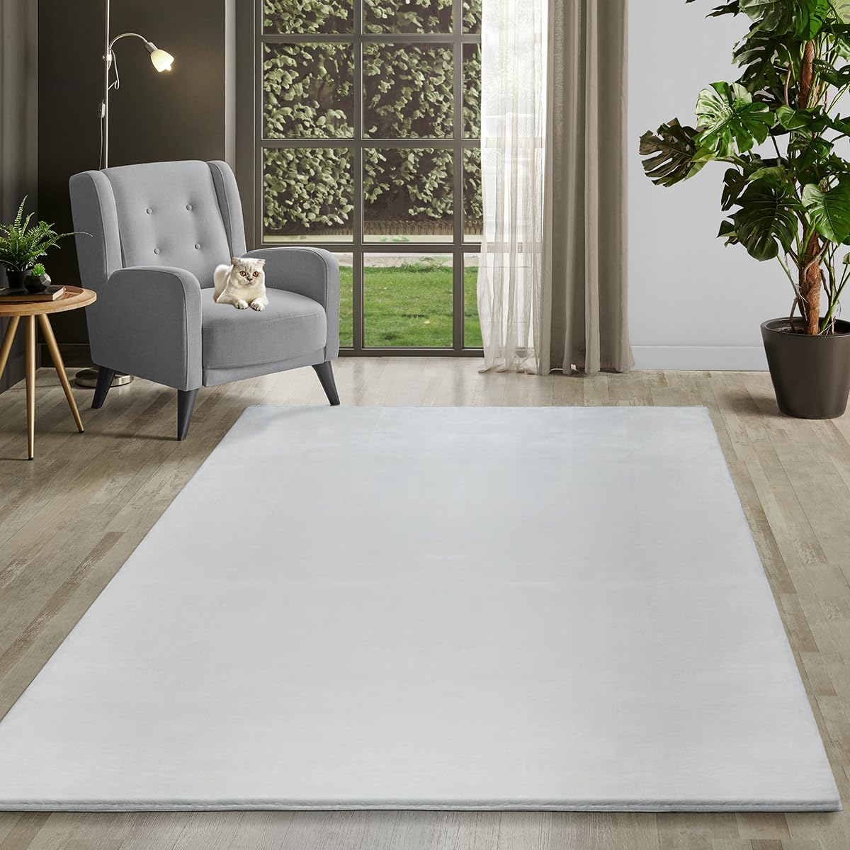 Tapis en fourrure synthétique Magnifico de Mia's Teppiche aspect luxe