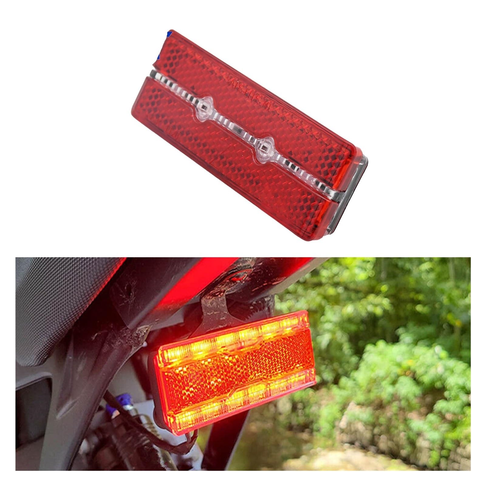 Fanale Posteriore Per Moto Luce Freno Parti Universali Luci Freno