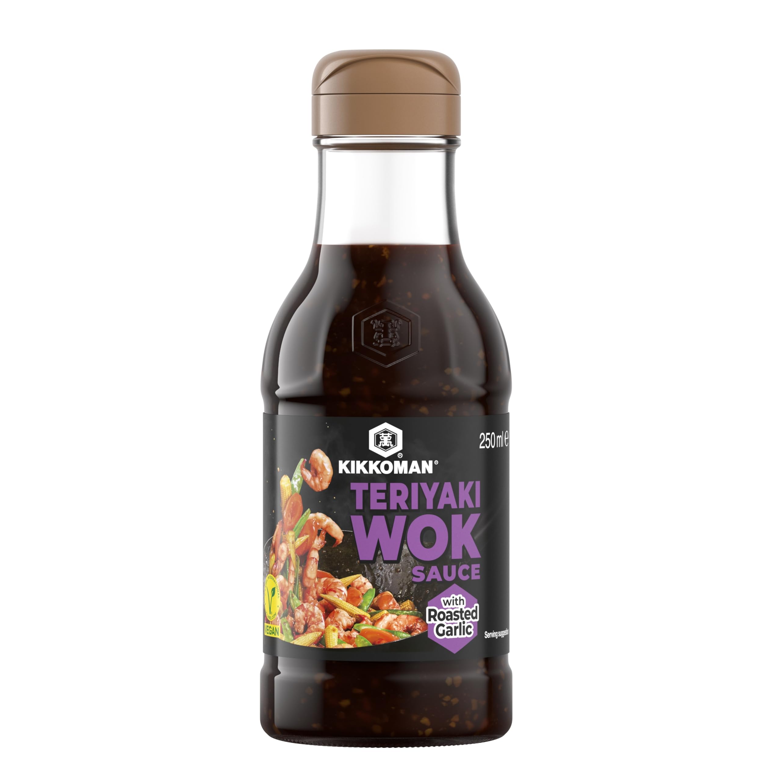 Kikkoman Teriyaki con ajo asado 250ml