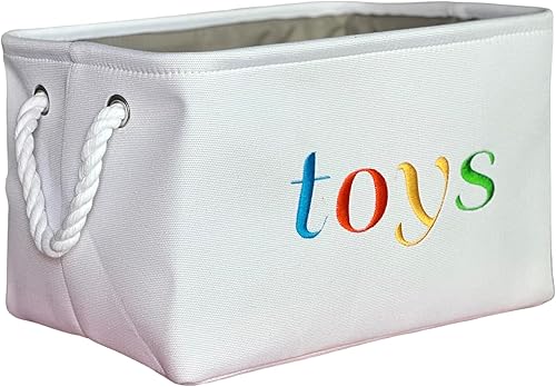 Miniatura 7 de APPLE PIE ORDER Cesta de guardería, contenedor de almacenamiento y organizador para bebé, pañales, toallitas, libros, juguetes. Caja decorativa