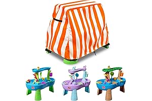 Outdoor Waterproof Water Table Cover for Kids,Fits for Step2 Tables
