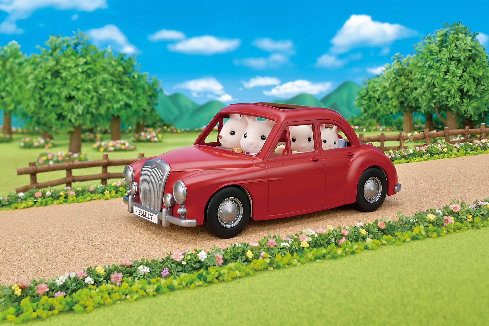 SYLVANIAN FAMILIES 5448 La Voiture Rouge