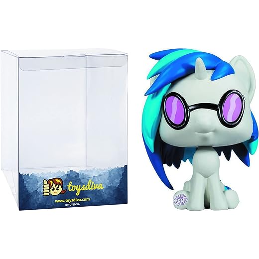 D J Pon-3: Funk O Pop! Vinyl Figurine Bundle With 1 Compatible 'Toysdiva' Graphic Protector (005-03379 - B)