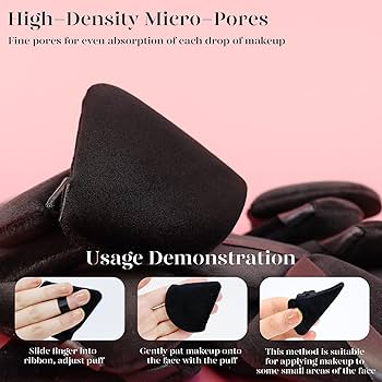 コスメ パフ 12個セット Amazon | BEAKEY 12 個入りパウダー パフ フェイス パウダー