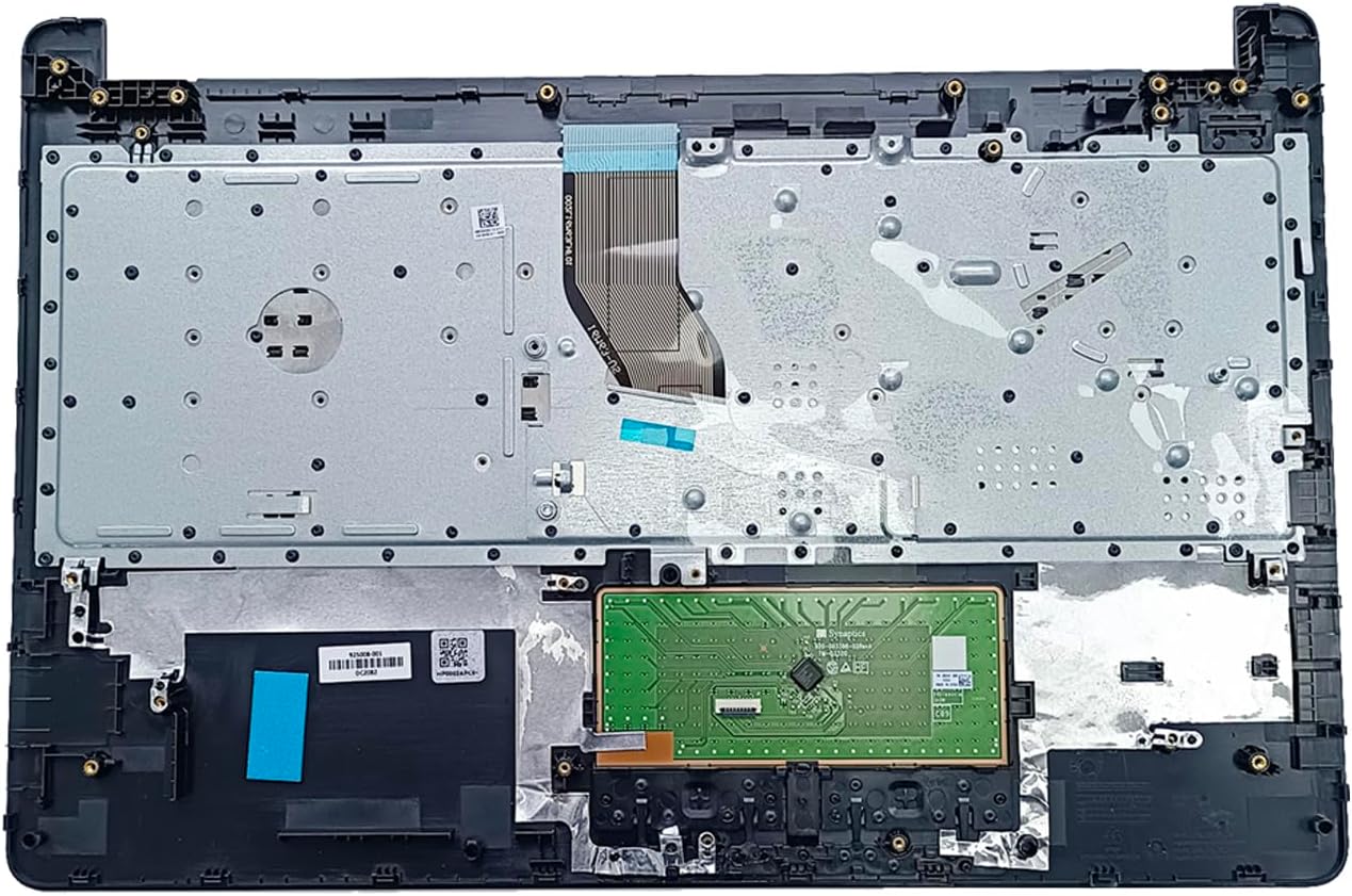Replacement for HP 15T-BR000 15T-BS 15Z-BW 15-BS 15-BW 15G-BR 15G-BX 15-BS020WM 15.6" Laptop Upper Top Cover Case Palmrest Not-Backlit Keyboard Touchpad Assembly Part 925008-001 AP204000E00