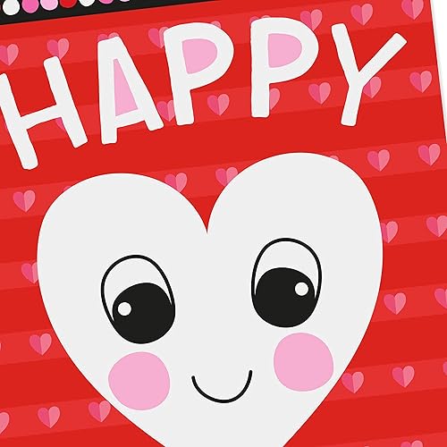 Miniatura 6 de Hallmark Surtido de tarjetas de San Valentín para niños, 8 tarjetas del día de San Valentín con sobres (llama, oso, corazones)
