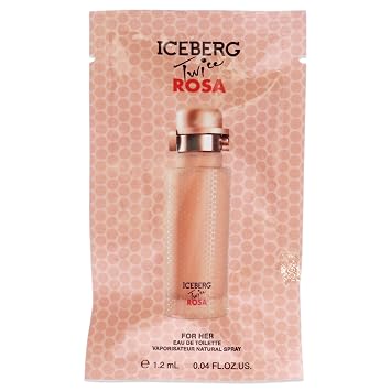 Iceberg Twice Rosa for Women - 1.2 ml EDT Spray Vial Mini