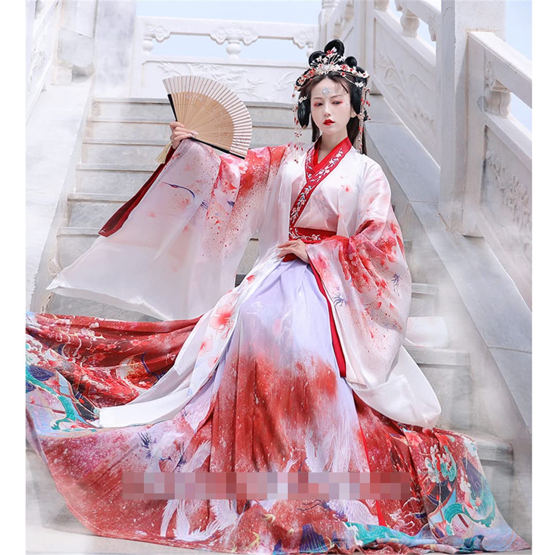 CN -F1Dブルーレイ見れます。 Amazon.com: Mkjuuior Hanfu Women's Authentic Chinese Style Ancient