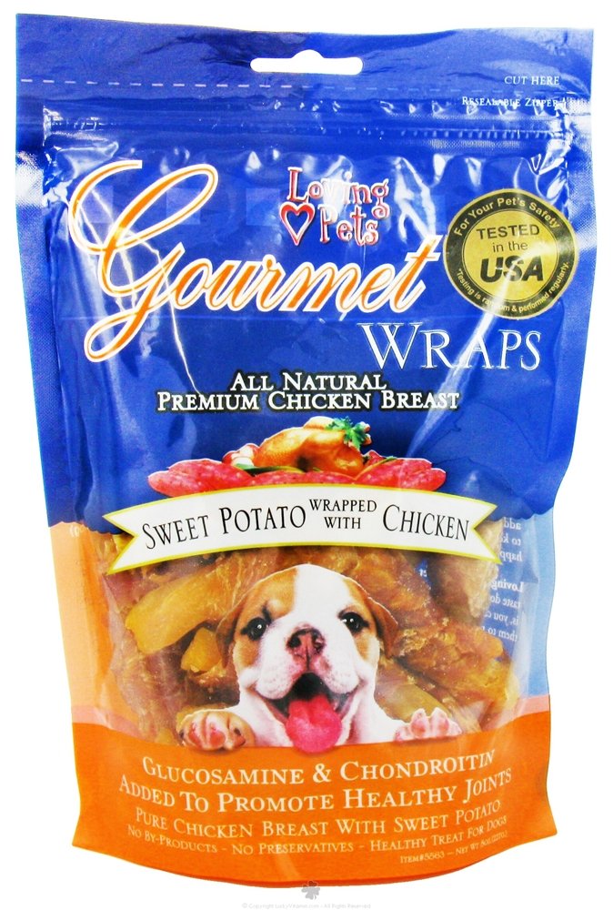 Loving Pets Gourmet Sweet Potato Wrapped in Chicken Size:Pack of 1