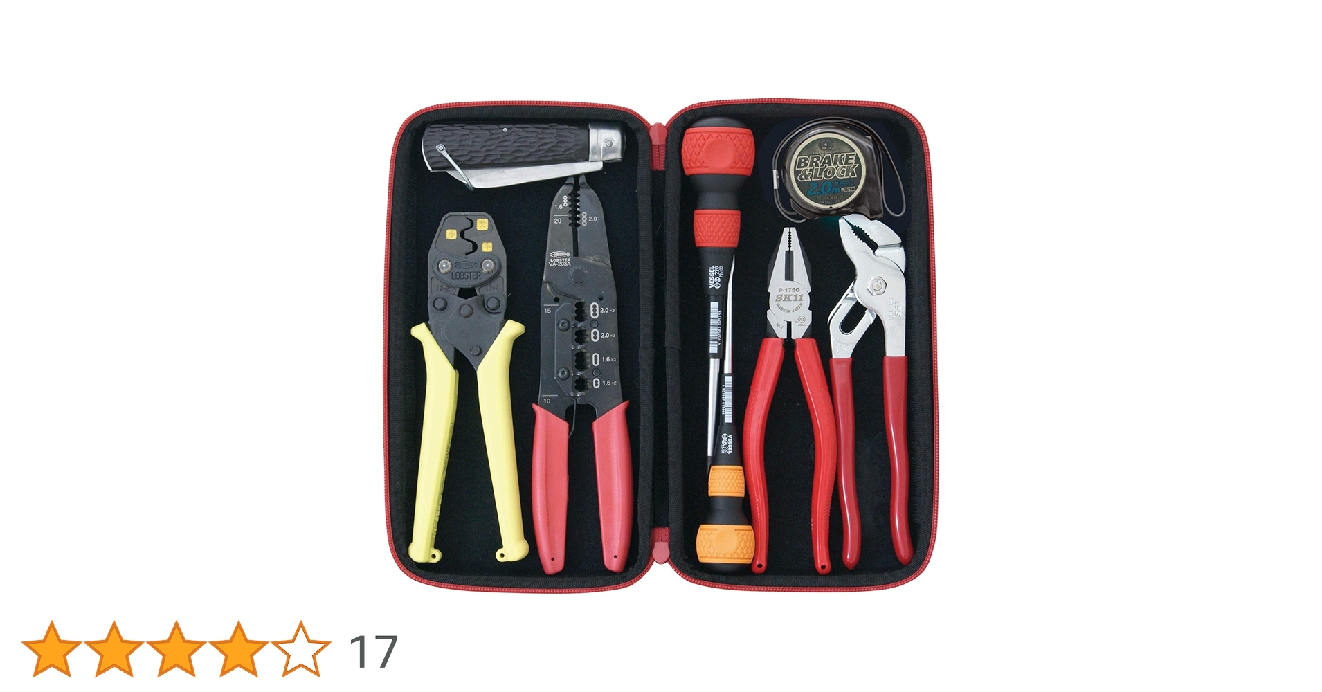 電気工事士 技能試験 工具セット Amazon | SK11 電気工事士技能試験工具セット 8点組+ツール