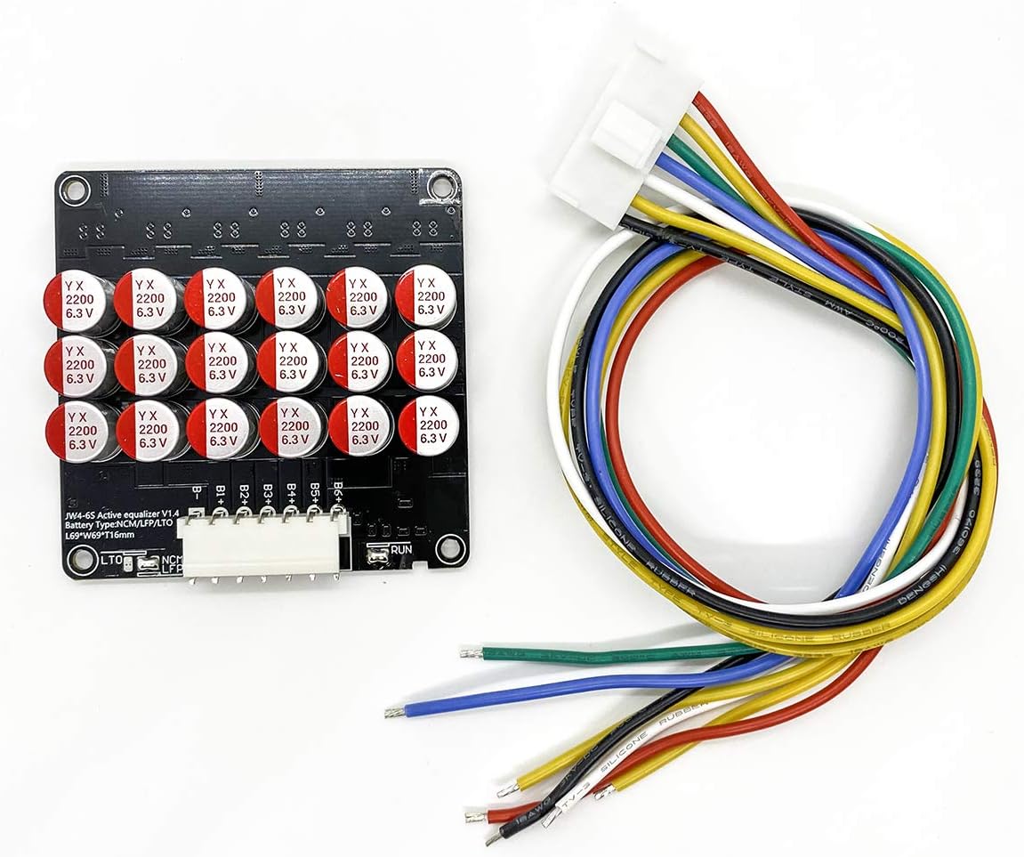 QINIZX 5S-6S Active Equalizer Balancer Board and Balance Cable