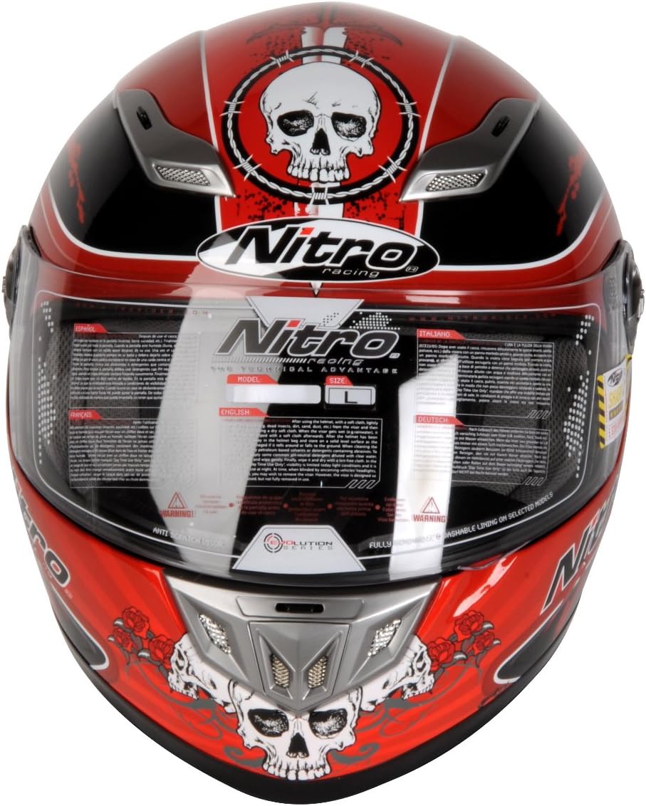 Nitro Hellrazor Full Face Helmet