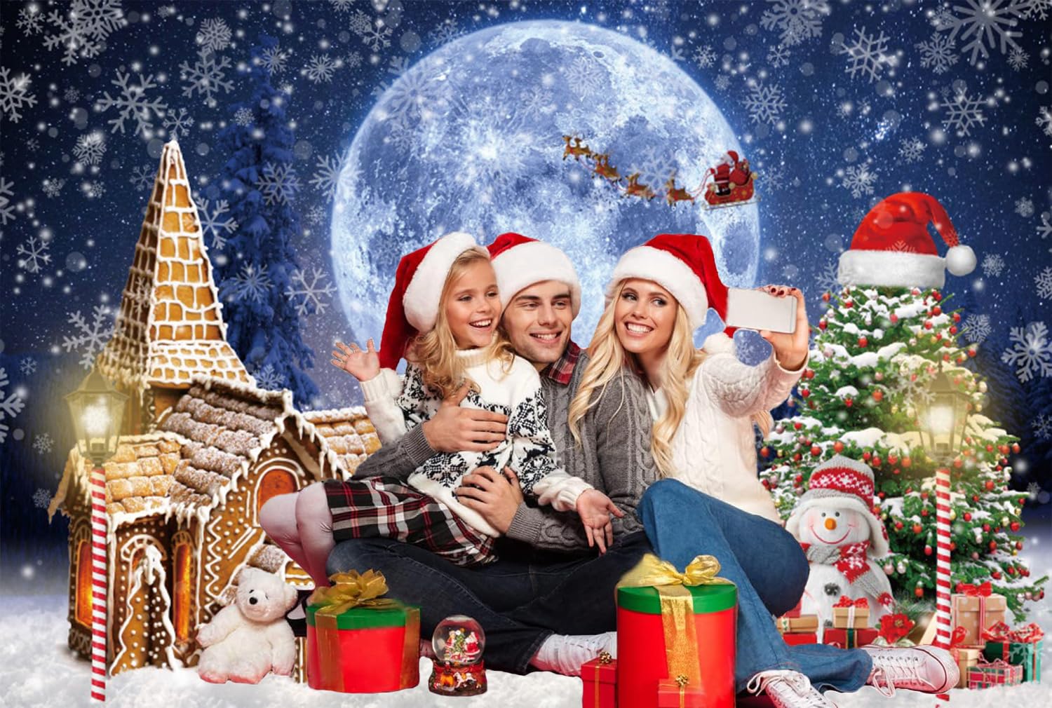 Weihnachtsbaum Hintergrundbilder Weihnachts Foto Hintergrund 1,8x1,2m -  Roter Weihnachtsmotiv Hintergrund Für Fotoshootings Party Dekoration, image size:1500x1010