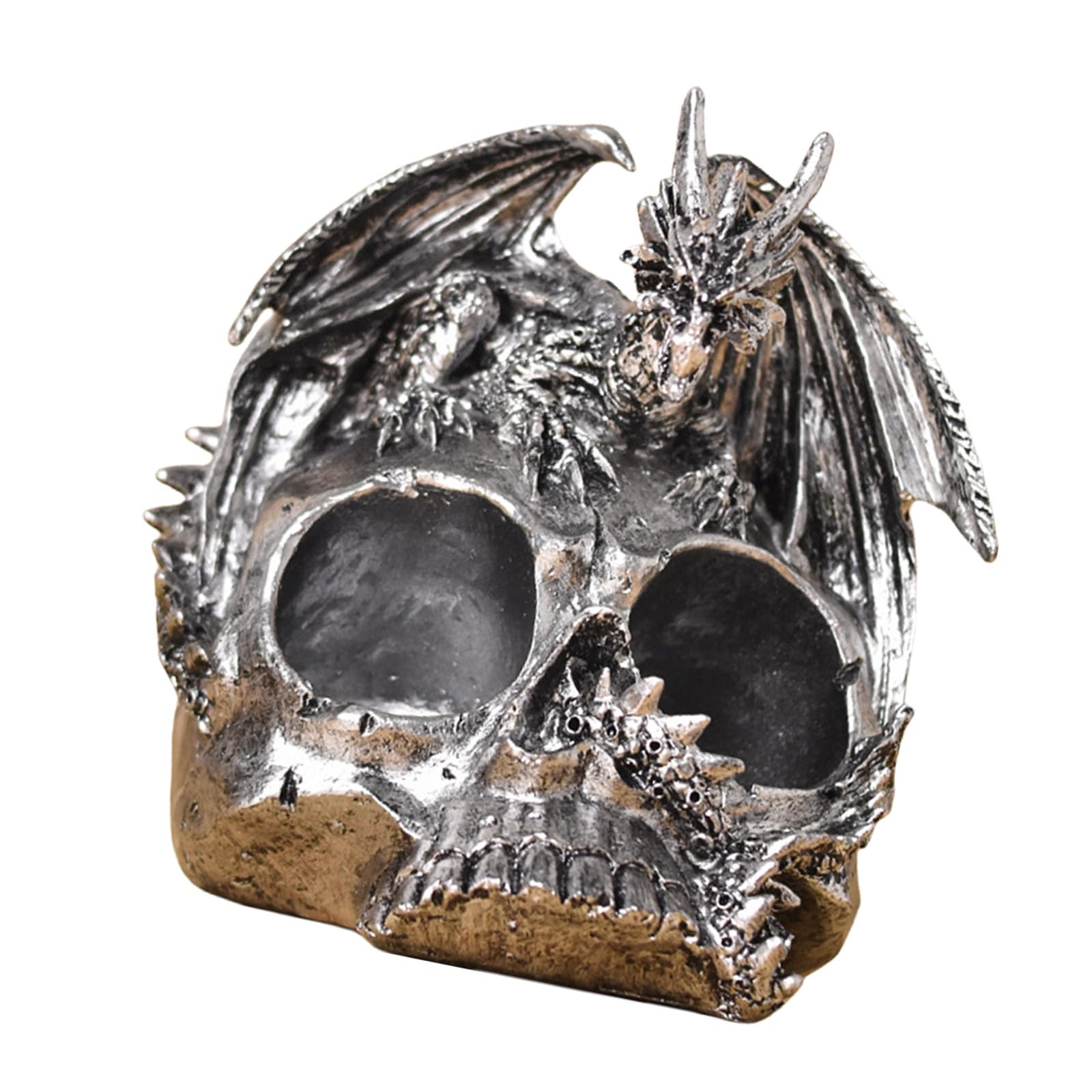 Crâne de dragon en résine de haute qualité pour décor d'horreur