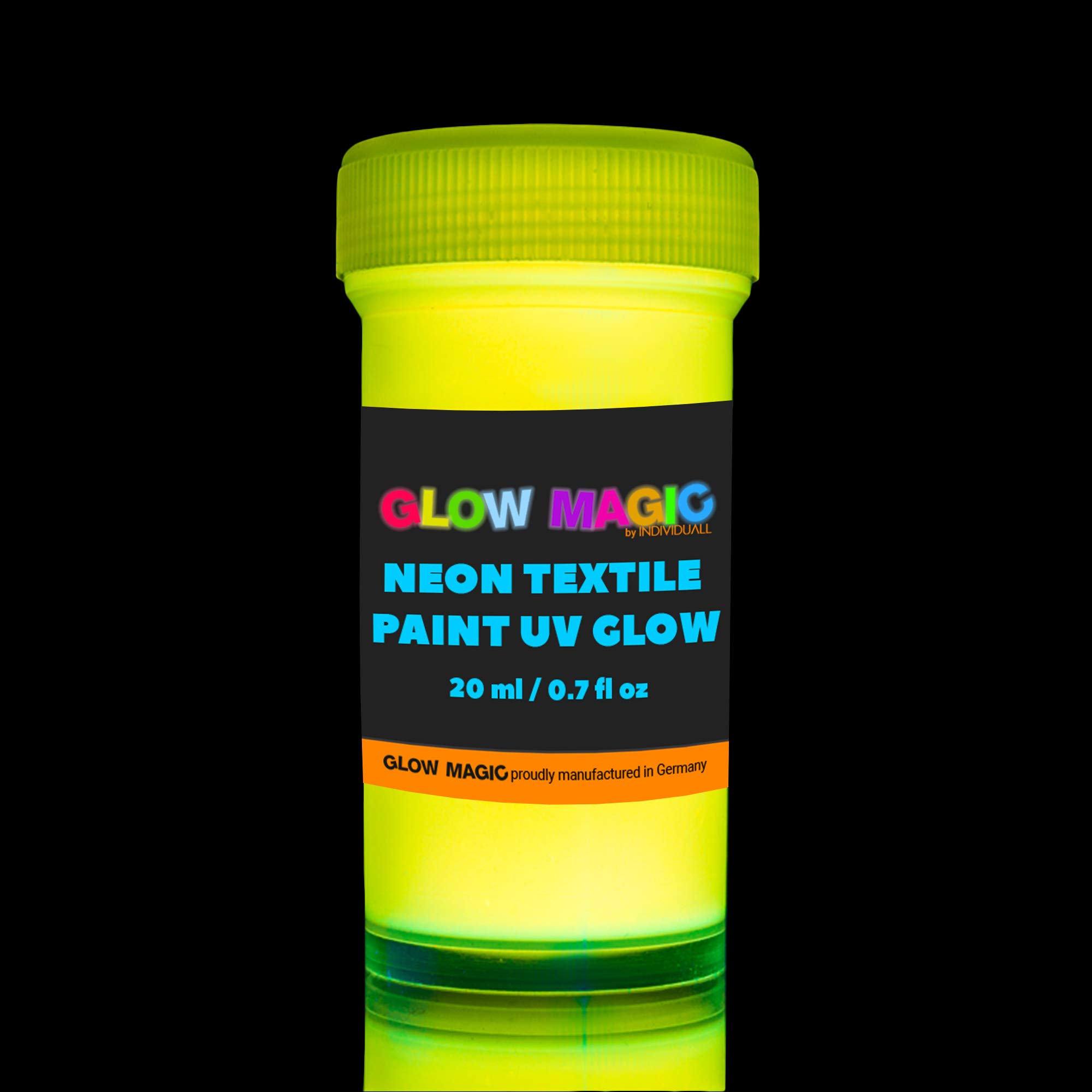 Amazon.co.jp: Glow Magic Fabric UV ペイントセット - 8個